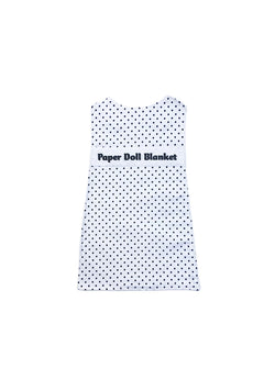 Shipped Hard Copy Pattern Paper Doll Blanket Dress Pattern