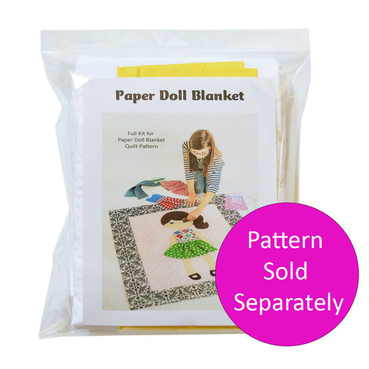 Paper Doll Blanket -  Kit for Pattern