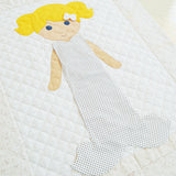 Digital Pattern PDF Download Paper Doll Blanket Mermaid Pattern