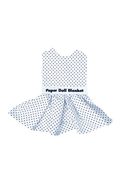 Digital Pattern PDF Download Paper Doll Blanket Party Dress Pattern